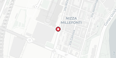 Map of Via Nizza 294 10126 Torino - Italia