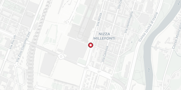 Map of Via Nizza 294 10126 Torino - Italia