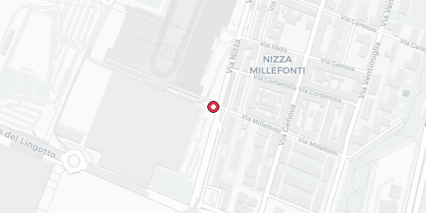 Map of Via Nizza 294 10126 Torino - Italia